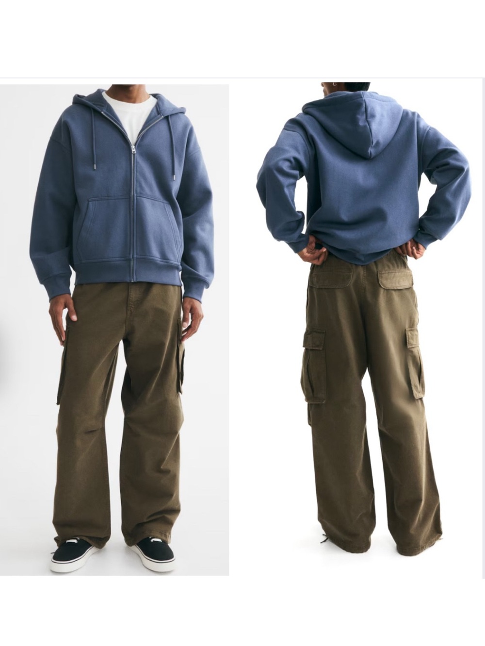 H&M Loose Fit Cargos Pants